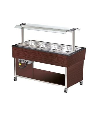 4 x GN1/1 Hot Buffet Display