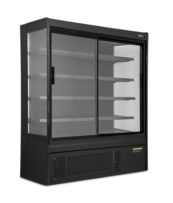 2m Sliding Glass Door Multi Deck Display
