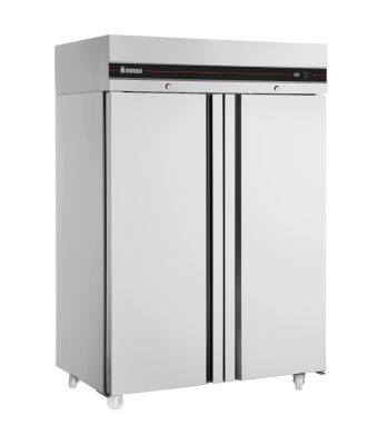 Upright 1432L Double Hinged Door Freezer