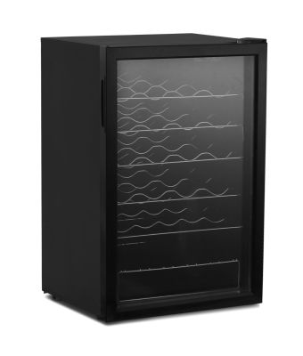 Single Hinged Glass Door Under Counter Wine Cooler