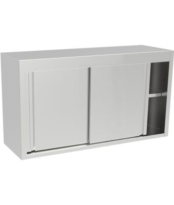 Wall mounted storage cupboard 1100mm Wide