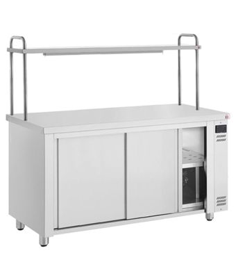 1900mm Hot Cupboard With Single Heated Gantry