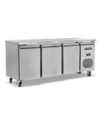 Triple Hinged Door Counter Freezer