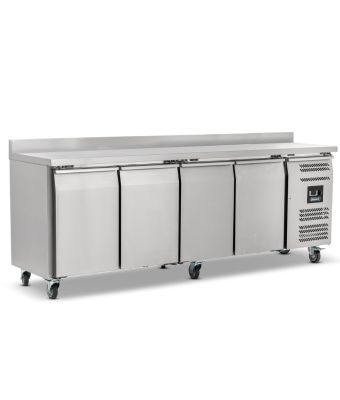 GRADED-02039 Four Hinged Door Refrigerated Counter With Upstand 