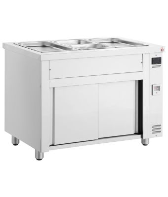 Bain Marie with Heated Base 3x GN1/1