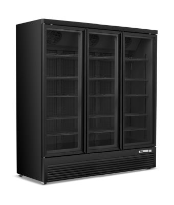 Triple Hinged Glass Door Display Freezer