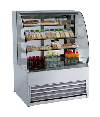 1m Low Height Open Front Merchandiser