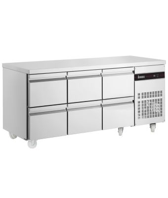 6 DRAWER 1/1 GASTRONORM COUNTER 429L