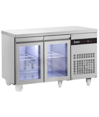 2 GLASS DOOR 1/1 GASTRONORM COUNTER 274L