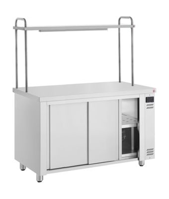 1400mm Hot Cupboard With Single Heated Gantry
