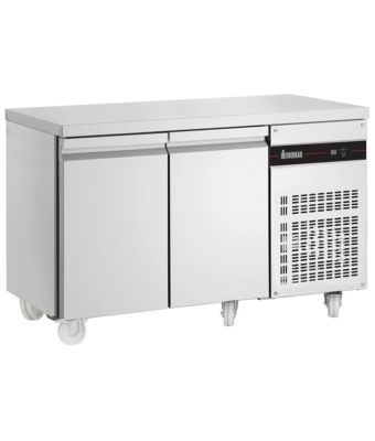 Slimline Double Hinged Door Counter Refrigerator