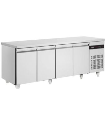 Slimline Four Hinged Door Counter Refrigerator