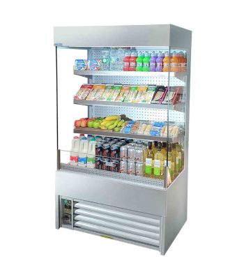 1m Low Height Slim Tiered Display