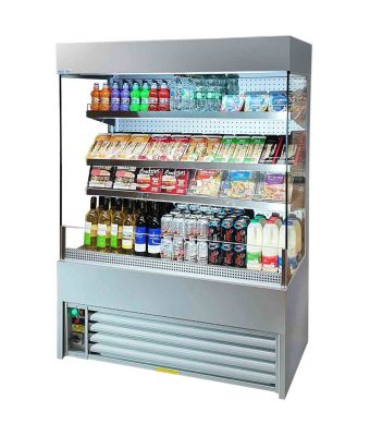 1m Low Height Slim Tiered Display