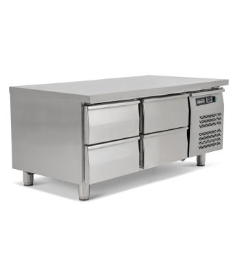 4 Drawer Low Height 650mm Snack Counter 214L