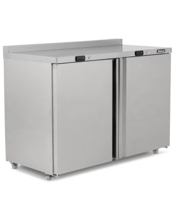 Double Hinged Door Freezer/Fridge Workstation