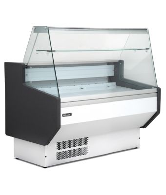GRADED-01154-ZETA100 1m Flat Glass Serve Over Counter