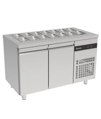 Double Hinged Door Gastronorm Saladette